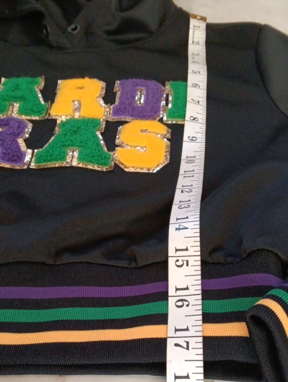 Desire Collection Black Hoodie with Label - Picture 4 of 4